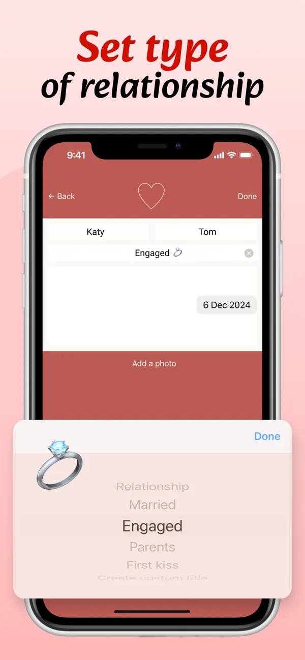 Love Counter - Dating Tracker screenshot 1