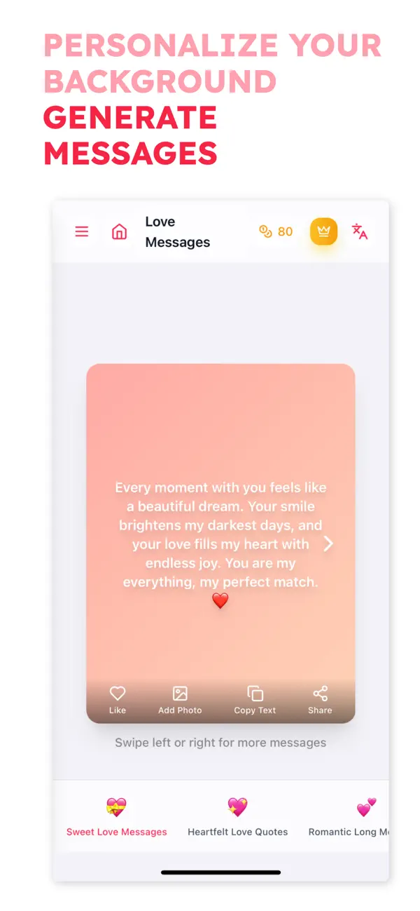 Love Messages - Create & Share screenshot 2