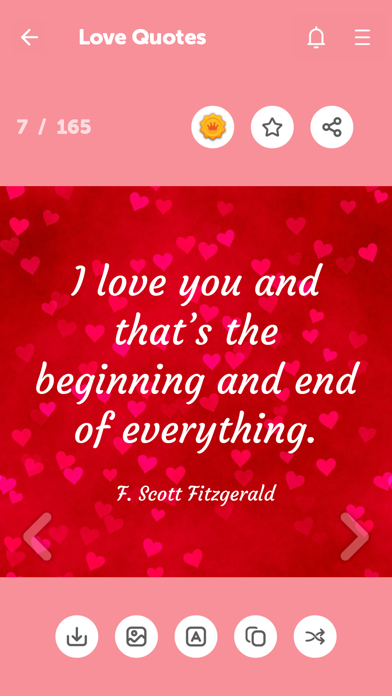Love Messages - Quotes screenshot 2