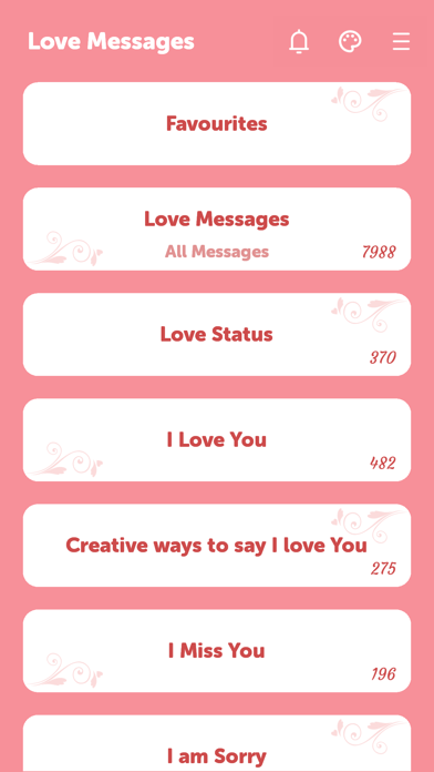Love Messages - Quotes screenshot 1
