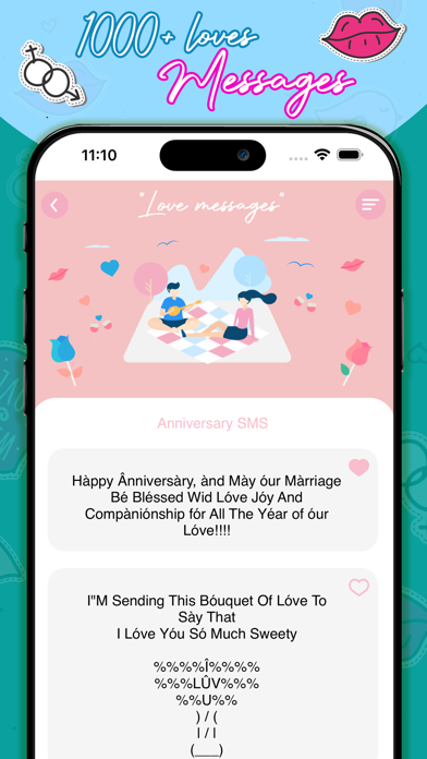 Love Messages- Romantic Love screenshot 1