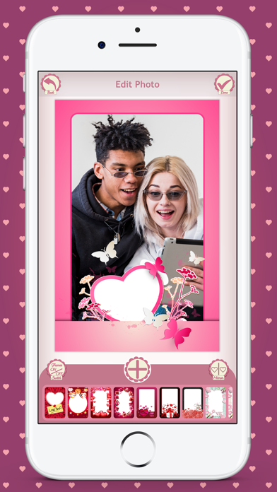 Love Photo Frames & Stickers screenshot 1