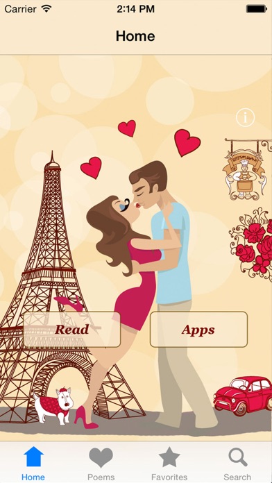 Love Poems - The Most Romantic Poems for Lovers and Couples screenshot 4
