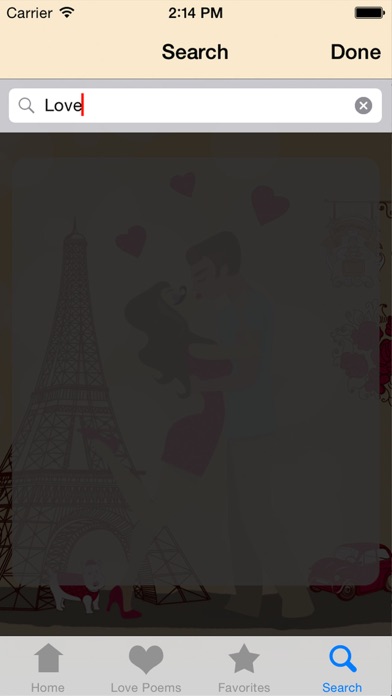 Love Poems - The Most Romantic Poems for Lovers and Couples screenshot 1