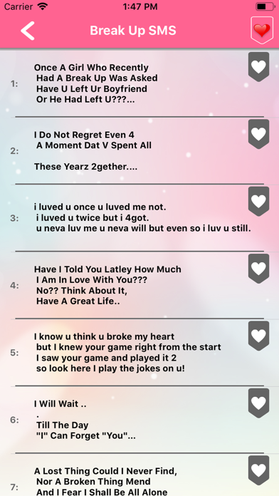 Love Quotes- Daily Love Quotes screenshot 1