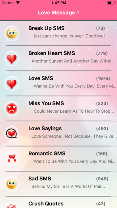 Love Quotes- Daily Love Quotes screenshot 3