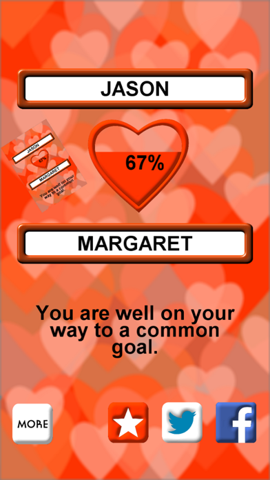 Love Test Names screenshot 2