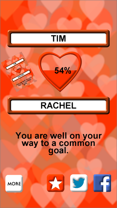 Love Test Names screenshot 1