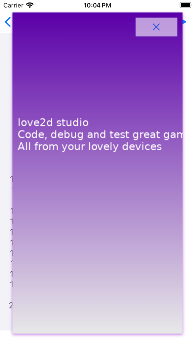 Love2D Studio screenshot 2