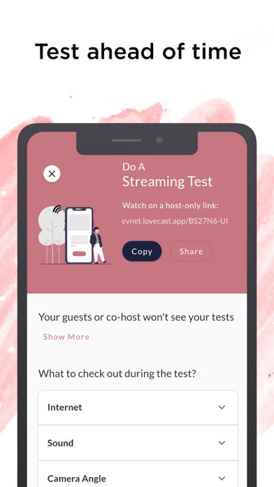 Lovecast - Event Livestream screenshot 1
