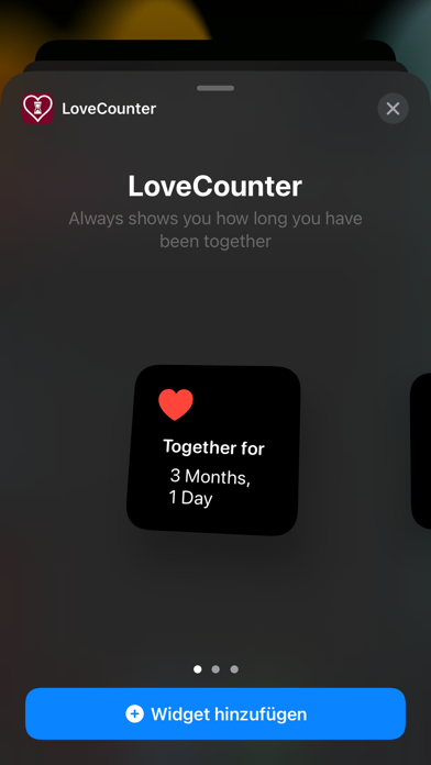 LoveCounter - My Love screenshot 2