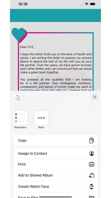 LoveLetterAI screenshot 1