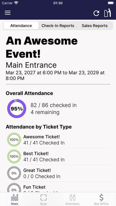 Lovgrub Event Organizer screenshot 3