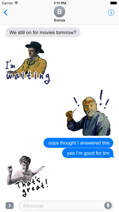 Loving Vincent Stickers screenshot 3