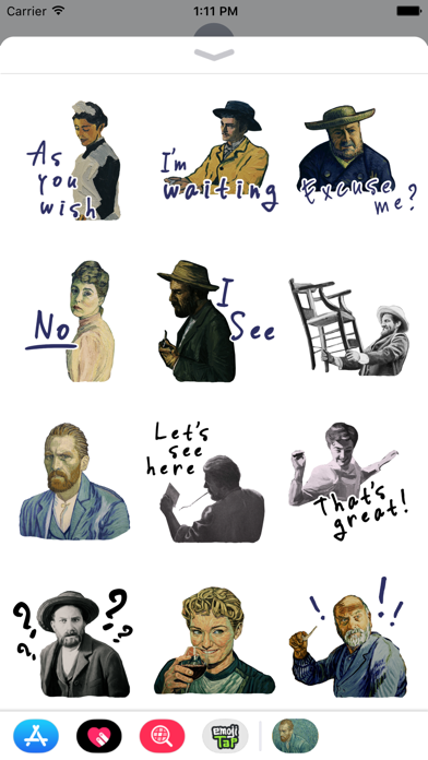 Loving Vincent Stickers screenshot 2