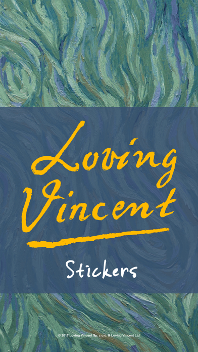 Loving Vincent Stickers screenshot 4