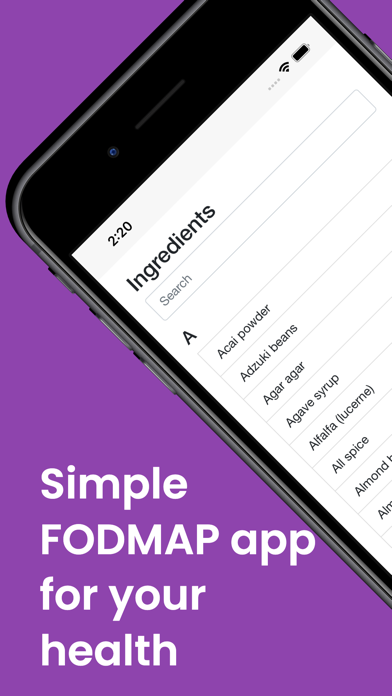 Low FODMAP Diet for IBS & SIBO screenshot 2