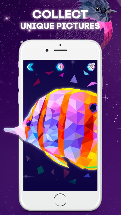 Low poly art book Magic puzzle screenshot 3