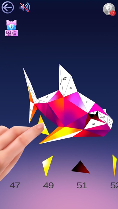 LowPoly 3D Art: Paint by Numbe screenshot 4