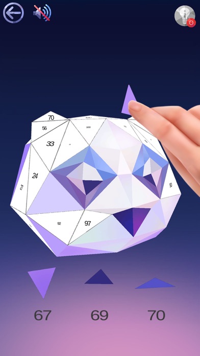 LowPoly 3D Art: Paint by Numbe screenshot 5