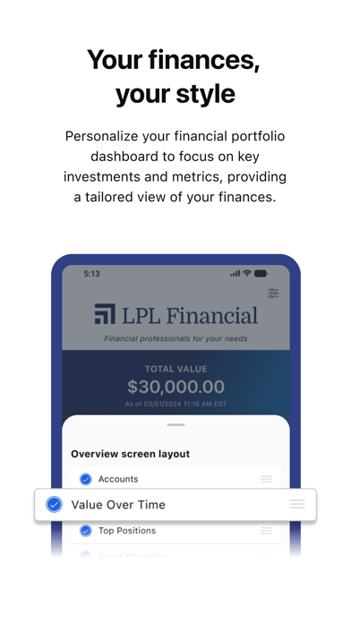 LPL Account View screenshot 2