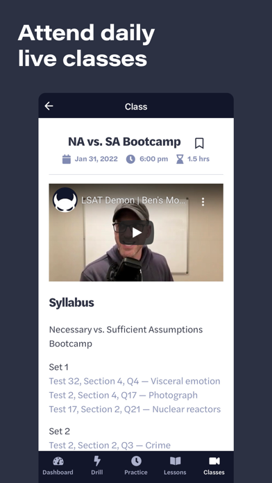 LSAT Demon screenshot 2