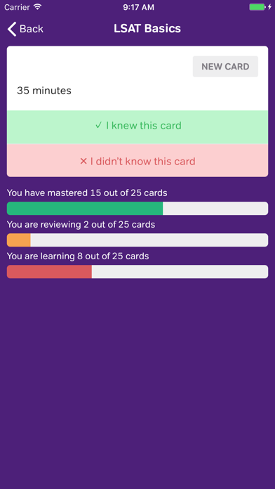 LSAT Logic Flashcards screenshot 1