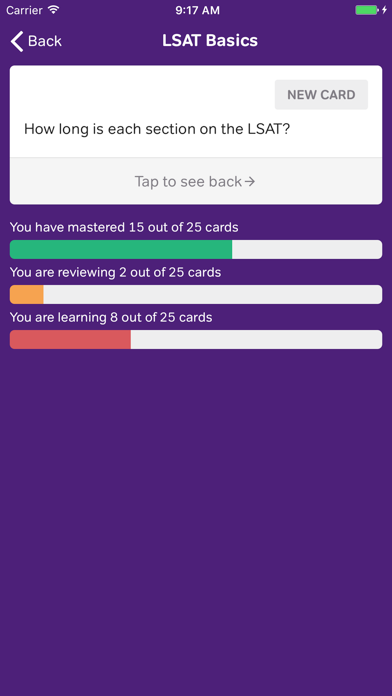LSAT Logic Flashcards screenshot 2