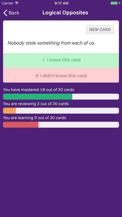 LSAT Logic Flashcards screenshot 3