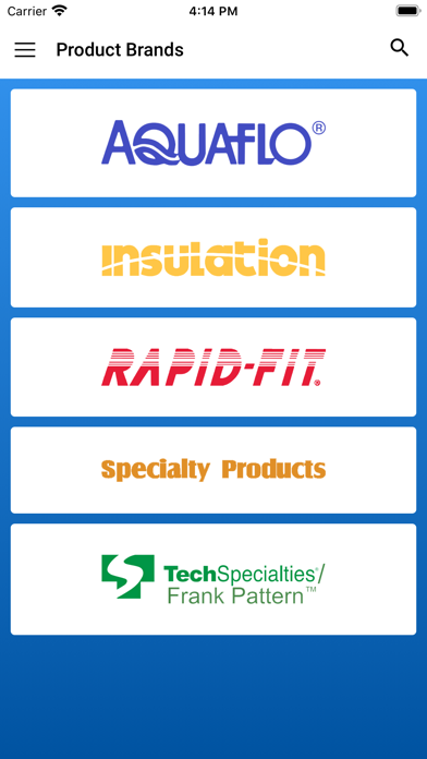 LSP Products Catalog screenshot 1