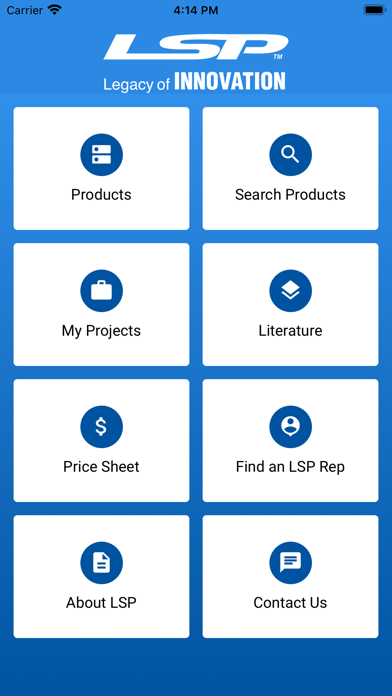 LSP Products Catalog screenshot 2
