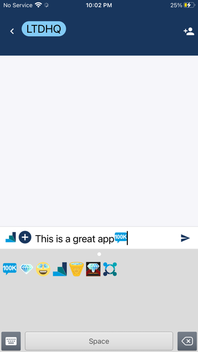 LTD Messaging screenshot 2