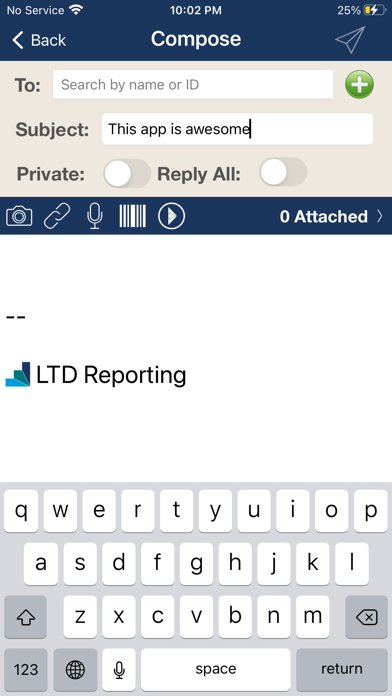 LTD Messaging screenshot 4