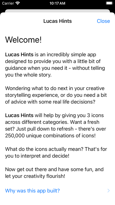 Lucas Hints screenshot 1
