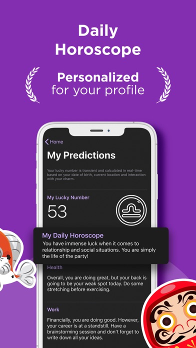 Lucky Charm Daily Horoscope screenshot 3
