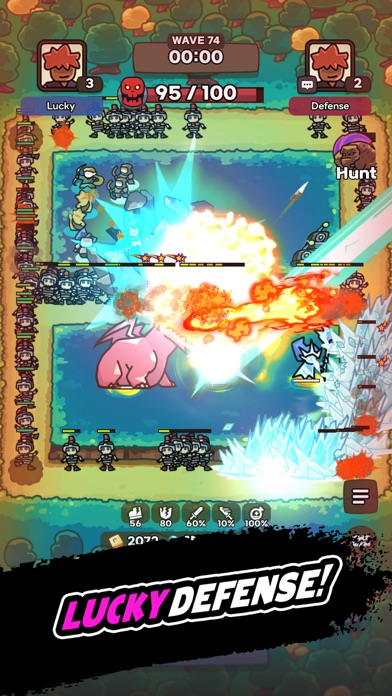 Lucky Defense! screenshot 1