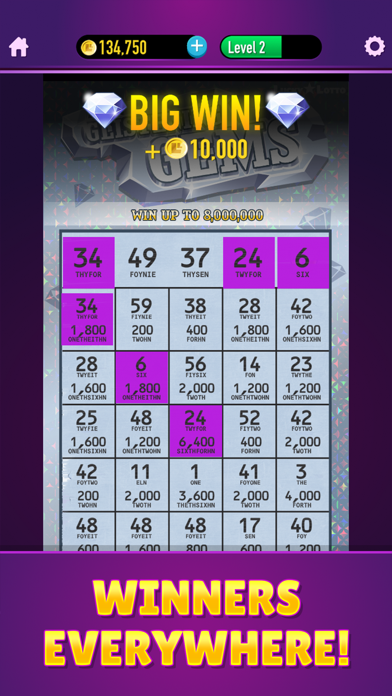Lucky Lotto - Mega Scratch Off screenshot 1