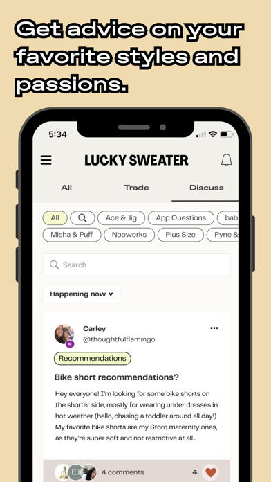 Lucky Sweater - Swap Closets screenshot 1