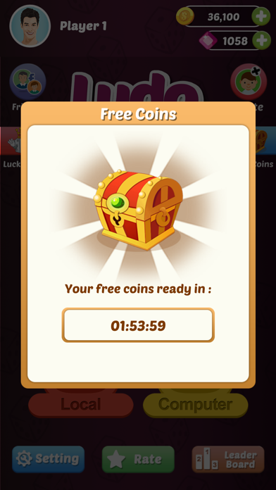 Ludo Game : Onilne King Star screenshot 1