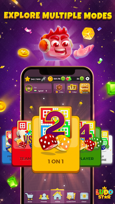 Ludo STAR screenshot 1
