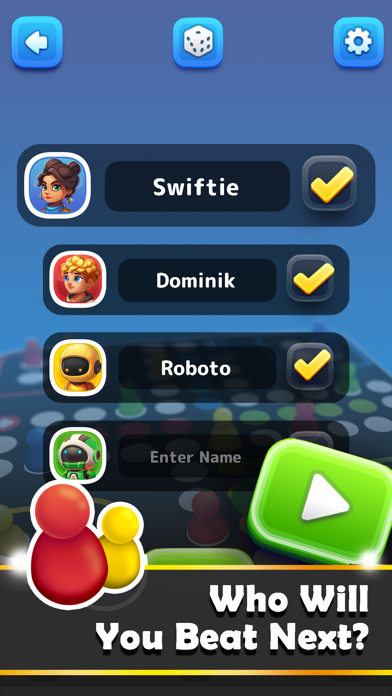Ludo Trouble — Dice Board Race screenshot 1