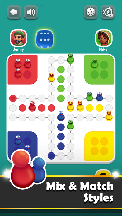 Ludo Trouble — Dice Board Race screenshot 3
