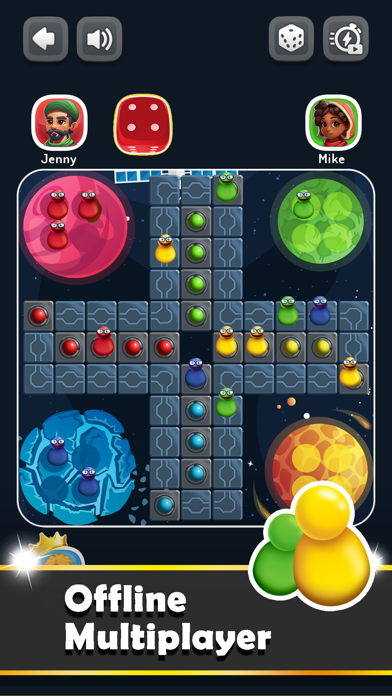 Ludo Trouble — Dice Board Race screenshot 2