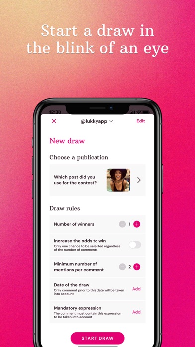 Lukky - Social Giveaways screenshot 8