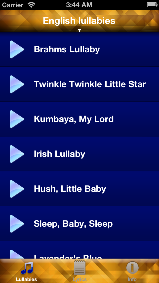 Lullaby Music screenshot 3