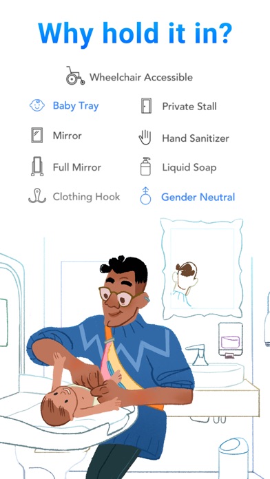 Lulu: Bathroom & Toilet Finder screenshot 1
