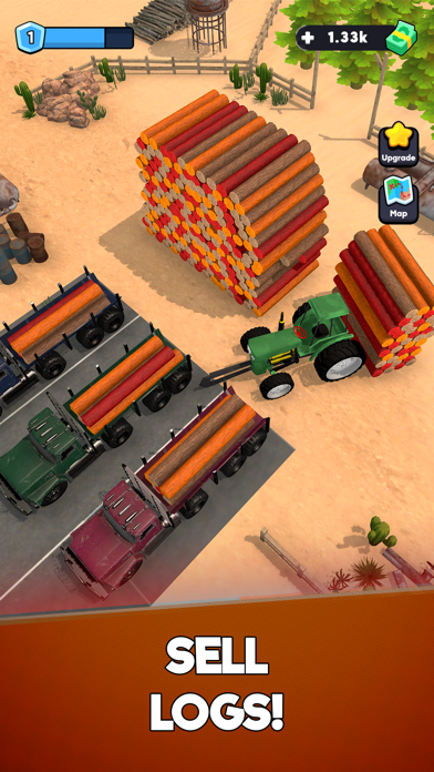 Idle Lumber Chopper Empire Inc screenshot 2