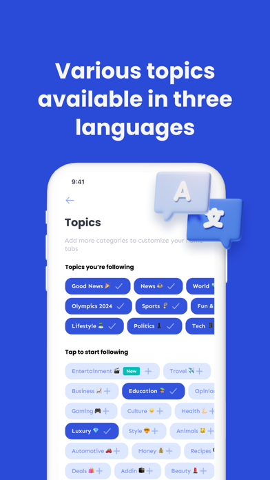Lumi News: Fast & Easy to Use screenshot 3