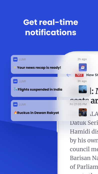 Lumi News: Fast & Easy to Use screenshot 6