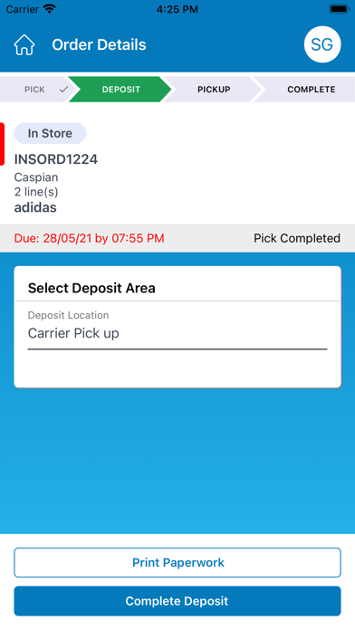 Luminate Order Fulfillment screenshot 1